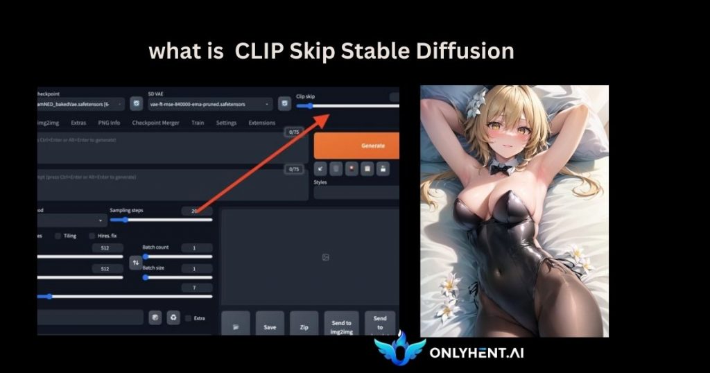 what is CLIP Skip Stable diffusion